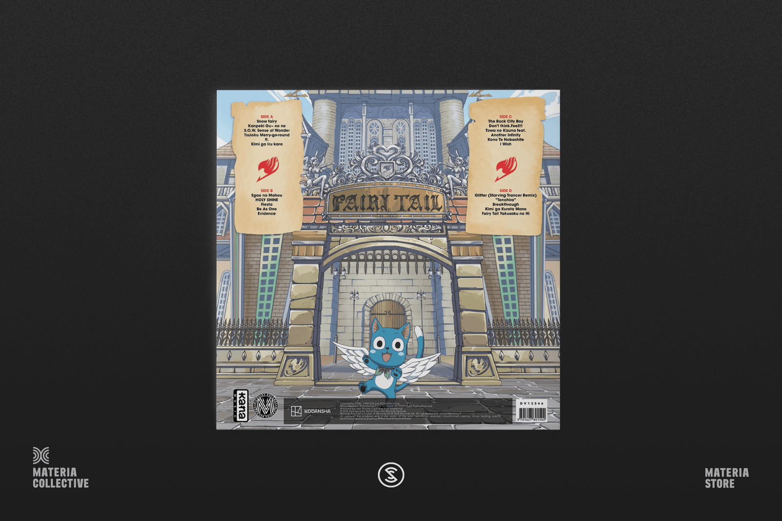 Fairy Tail - Best Collection vinyl back cover