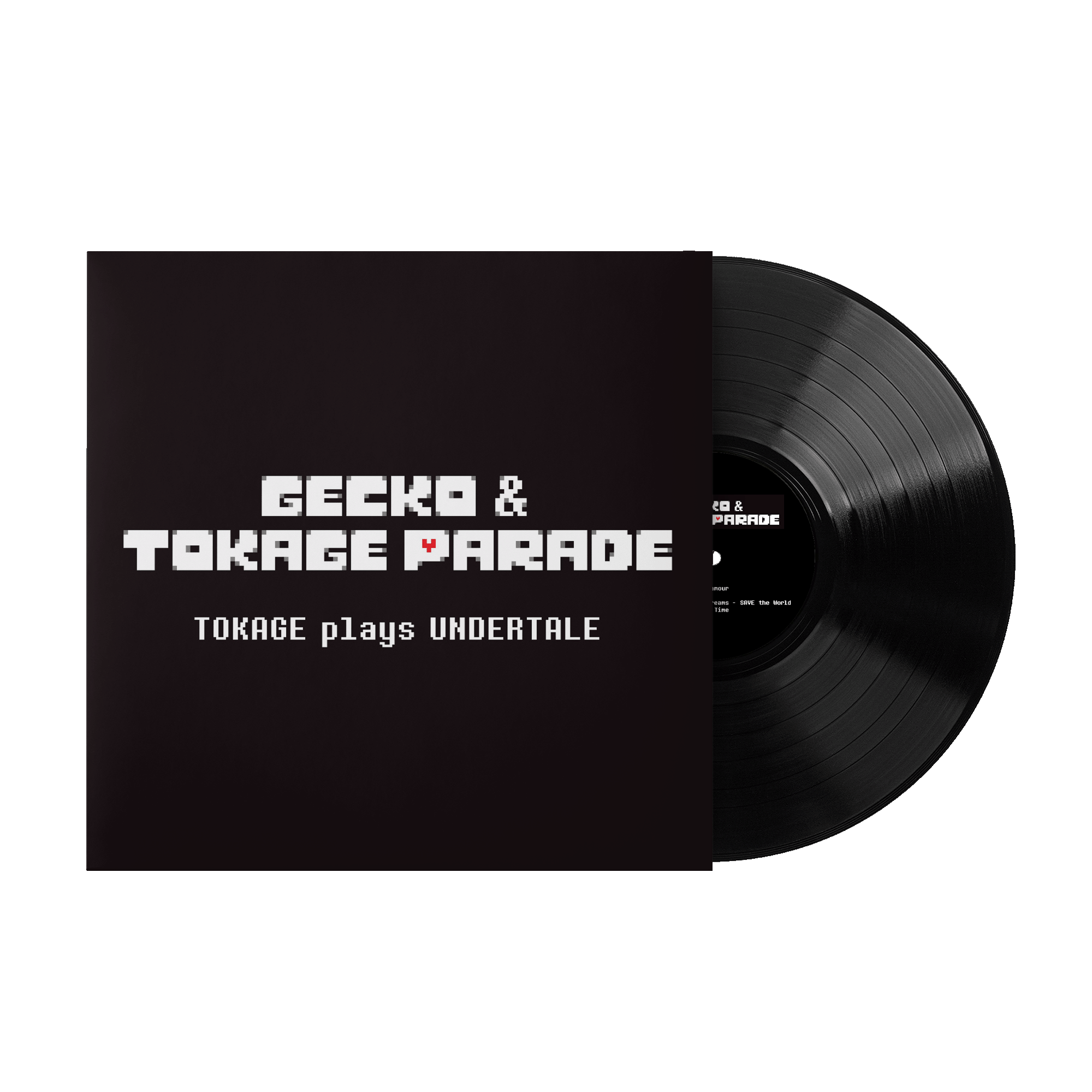 TOKAGE plays UNDERTALE - Gecko & Tokage Parade (1xLP Vinyl Record)