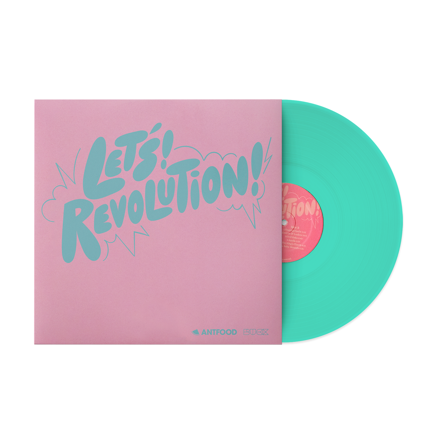 新品未開封SCRAPS LOCO Vinyl Recordレコード Let's! Revolution! The Official Soundtrack - Antfood (1xLP Vinyl Recor