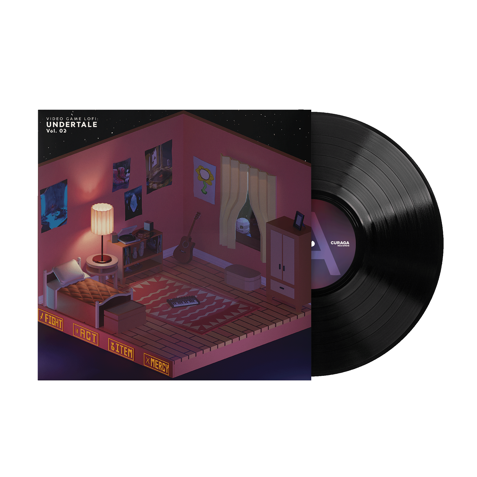 Video Game LoFi: Undertale Vol. 2 - Save Point (1xLP Vinyl Record)