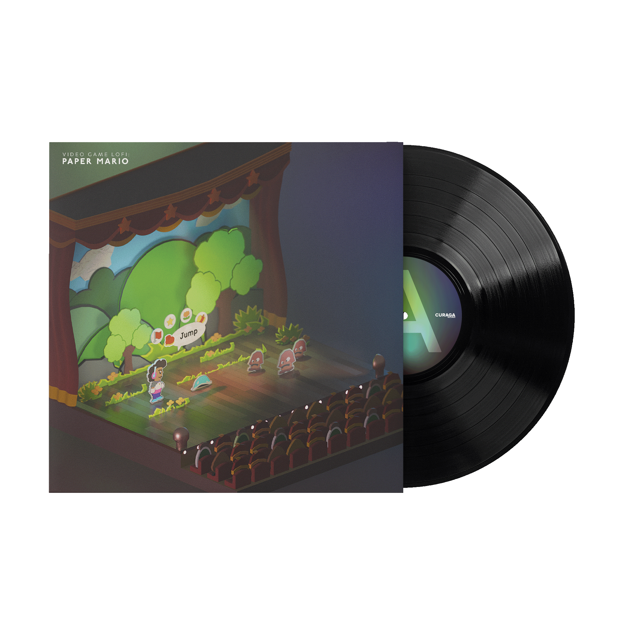 完売　入手困難　LoFi: Paper Mario (アナログレコード) Video Game LoFi: Paper Mario