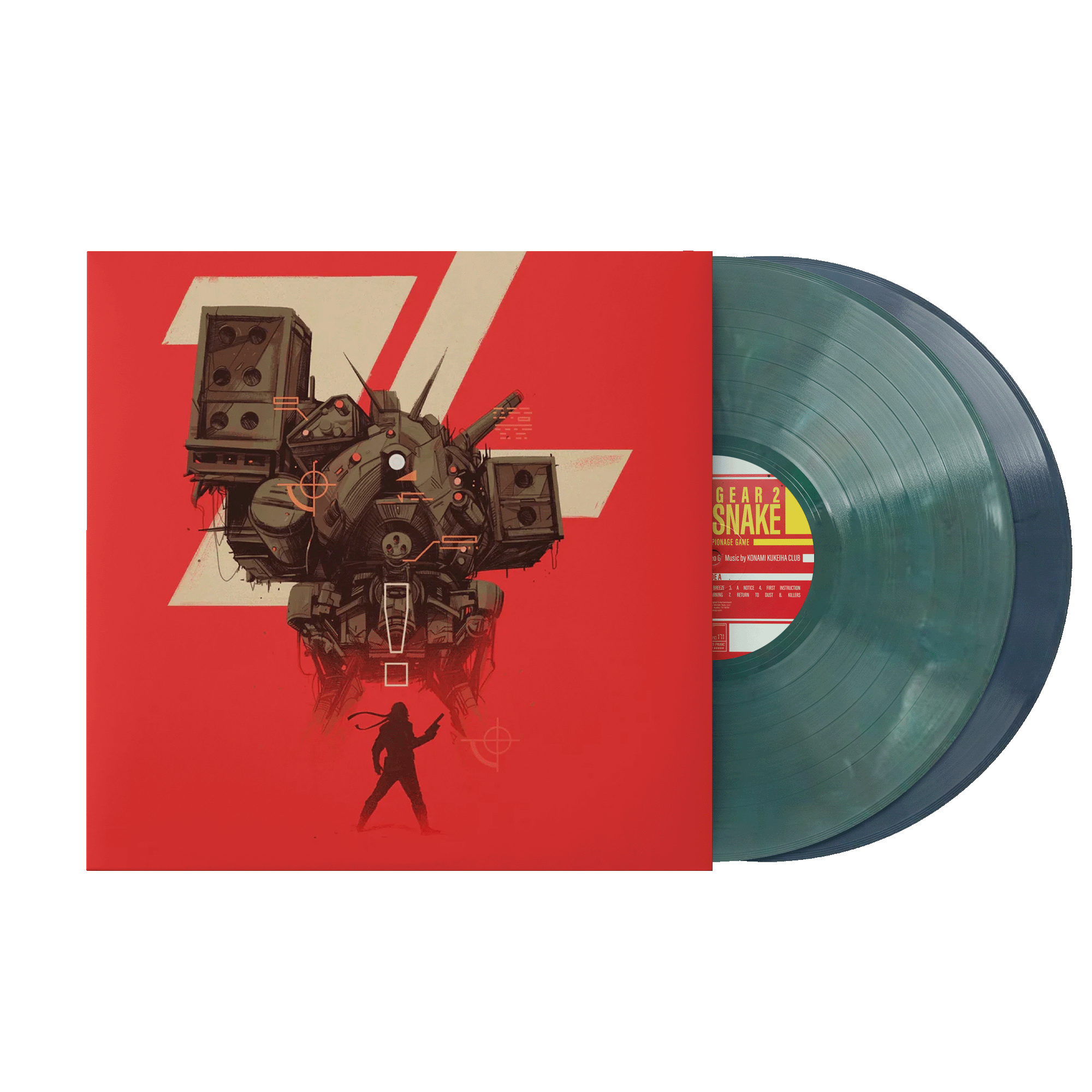 Metal Gear 2: Solid Snake (Original Video Game Soundtrack) (2xLP Eco-V