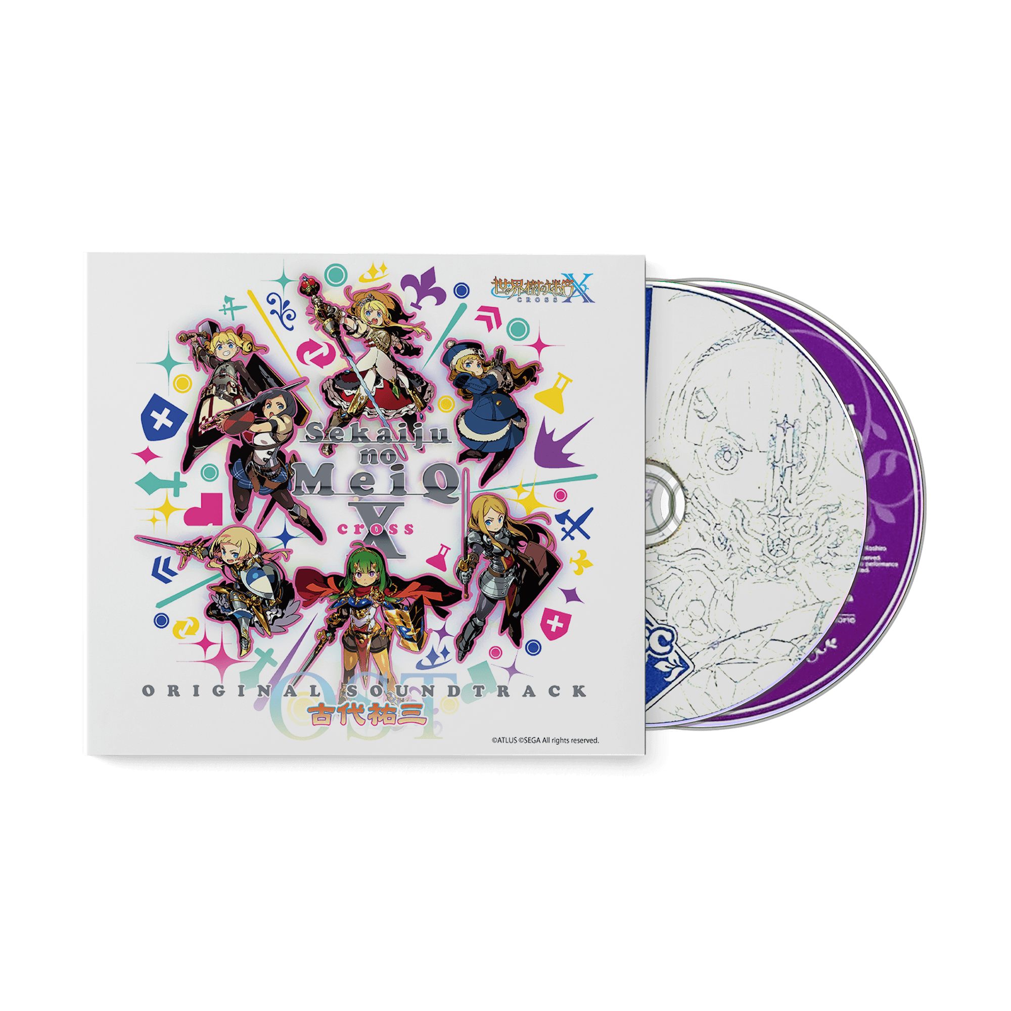 Sekaiju No MeiQ Cross (Original Game Soundtrack) - Yuzo Koshiro (4x Co