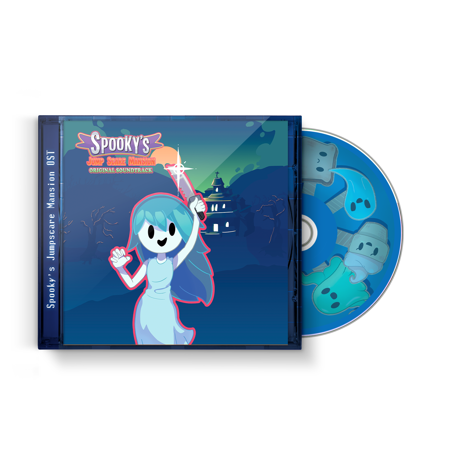 Spooky's Jump Scare Mansion (Original Game Soundtrack) (Compact Disc)