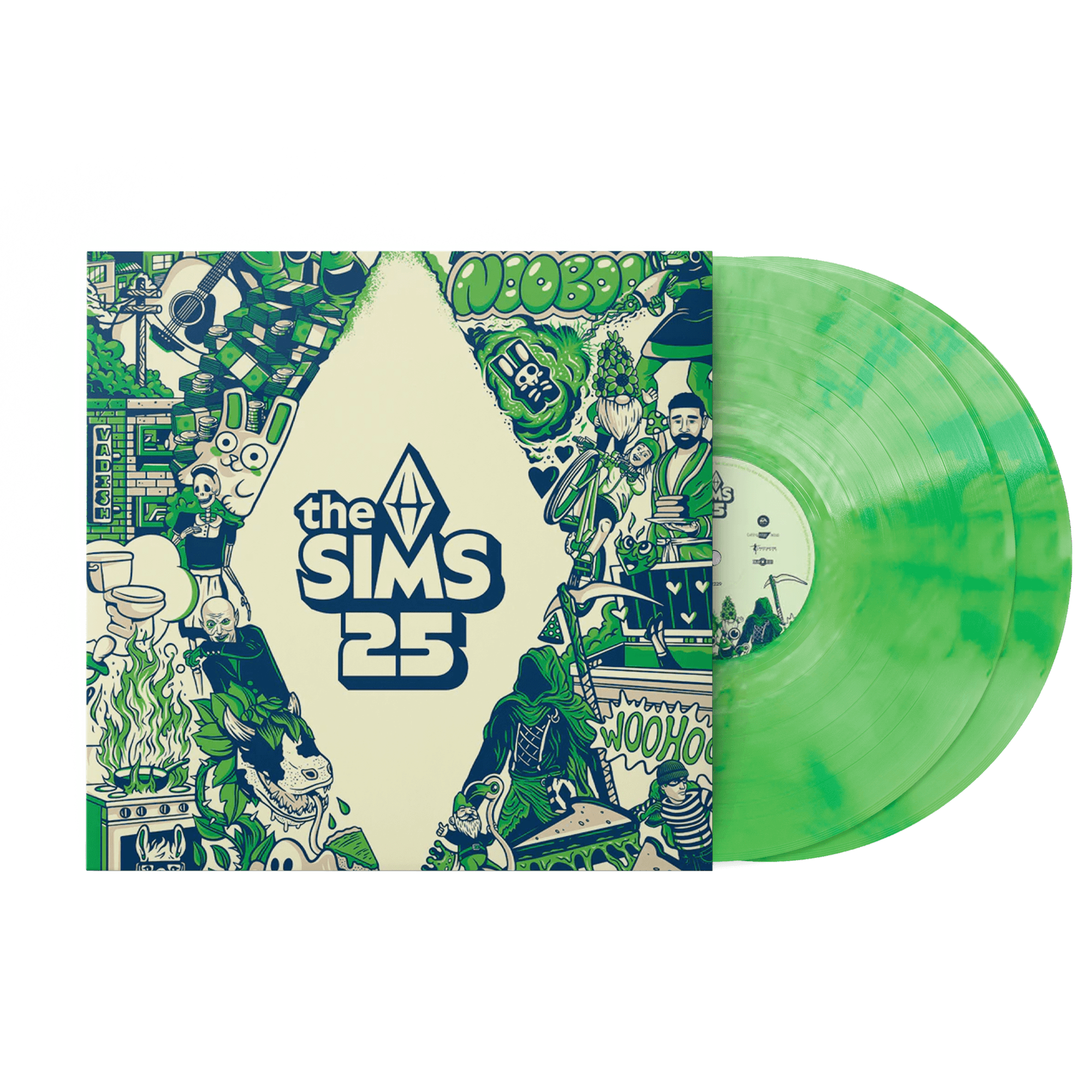 The Sims 25th Soundtrack (2xLP Vinyl Record)
