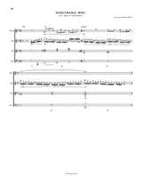 Night Of The Blood Moon (Official Score Book / Digital Sheet Music) Music