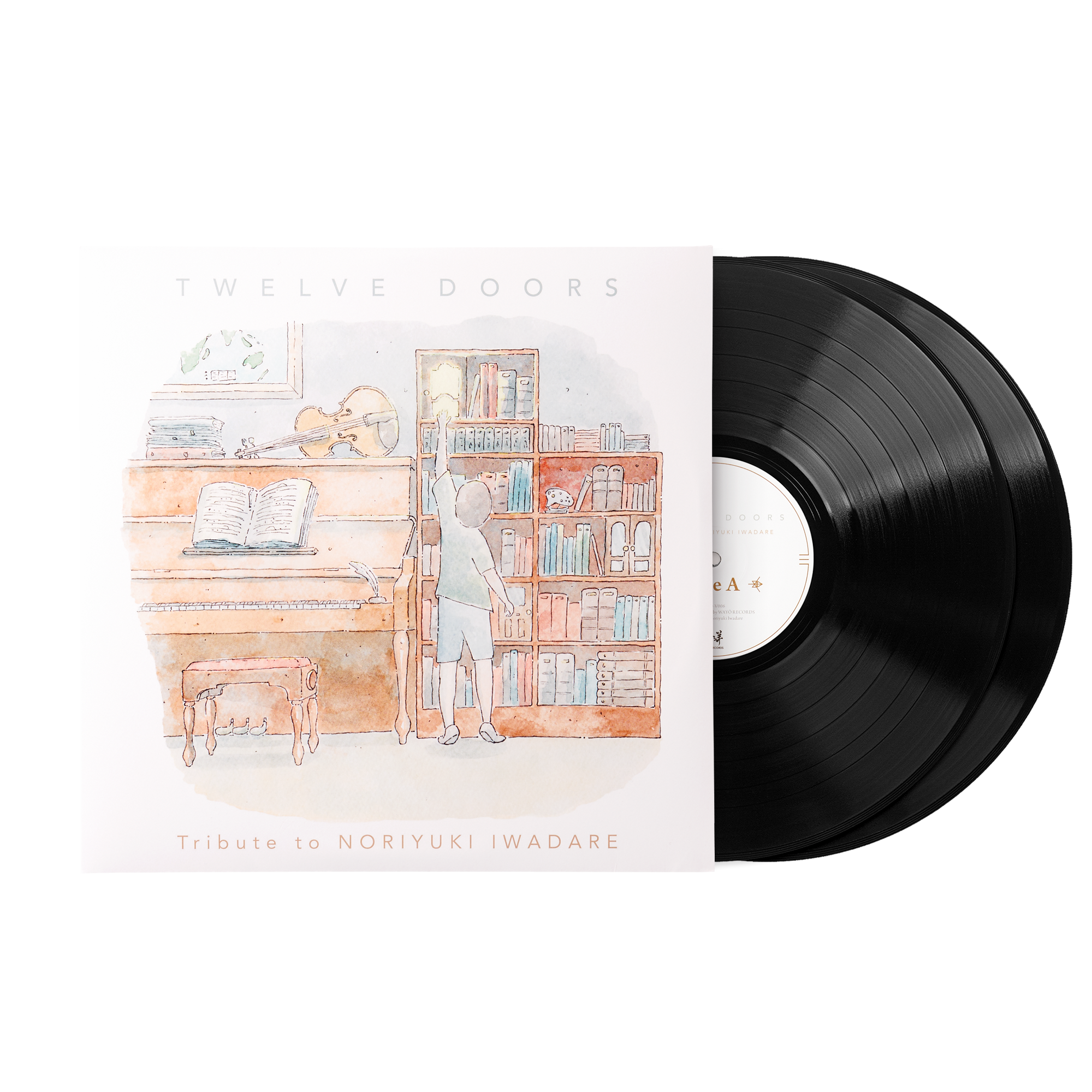 邦楽 TWELVE Twelve Doors: Tribute to Noriyuki Iwadare - Various Artists (2xLP Viny