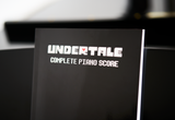 Undertale Complete Piano Score (Physical Sheet Music Book)
