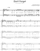Don't Forget (from DELTARUNE) - Prog XP (Digital Sheet Music)