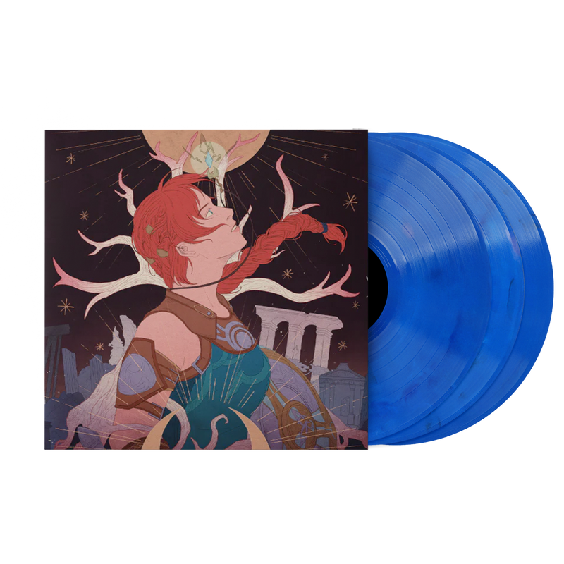 Asterigos: Curse of the Stars (Original Game Soundtrack) -  3xLP Trifold Sleeve / Clear Blue & Black Marbled