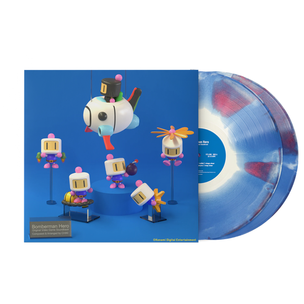 Bomberman Hero (Original Soundtrack) - Jun Chikuma (2xLP Vinyl Record)