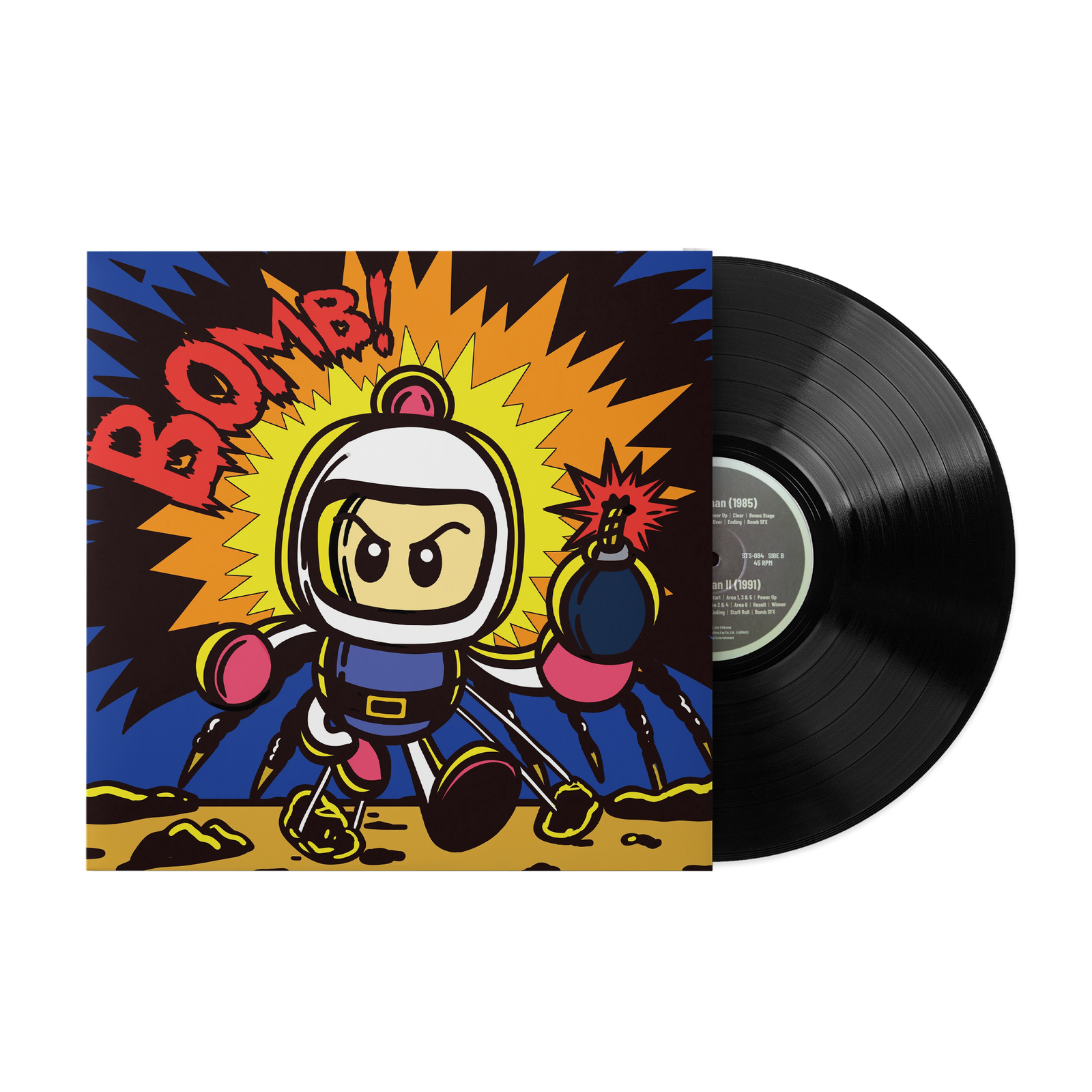 Bomberman 1+2 (Original Game Soundtrack) (1xLP Vinyl Record)