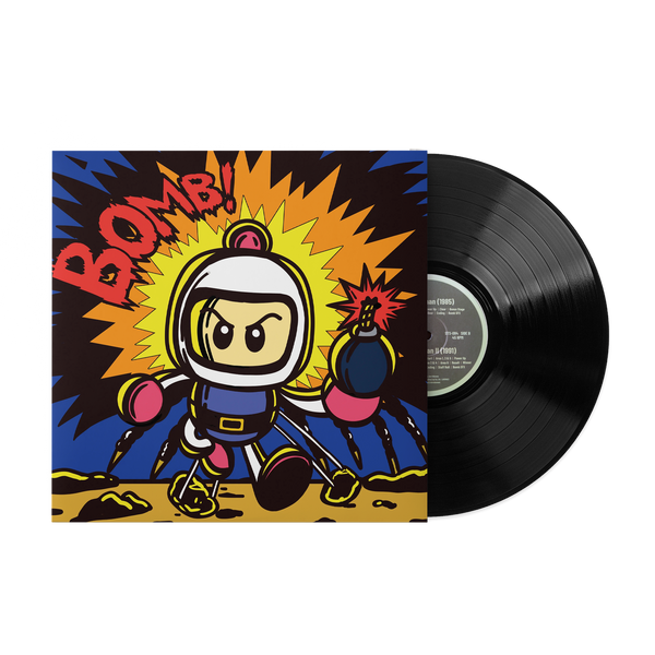 OST ボンバーマン 1 + 2 アナログ レコード ファミコン サントラ LP Bomberman 1+2 (Original Game Soundtrack) (1xLP Vinyl Record)