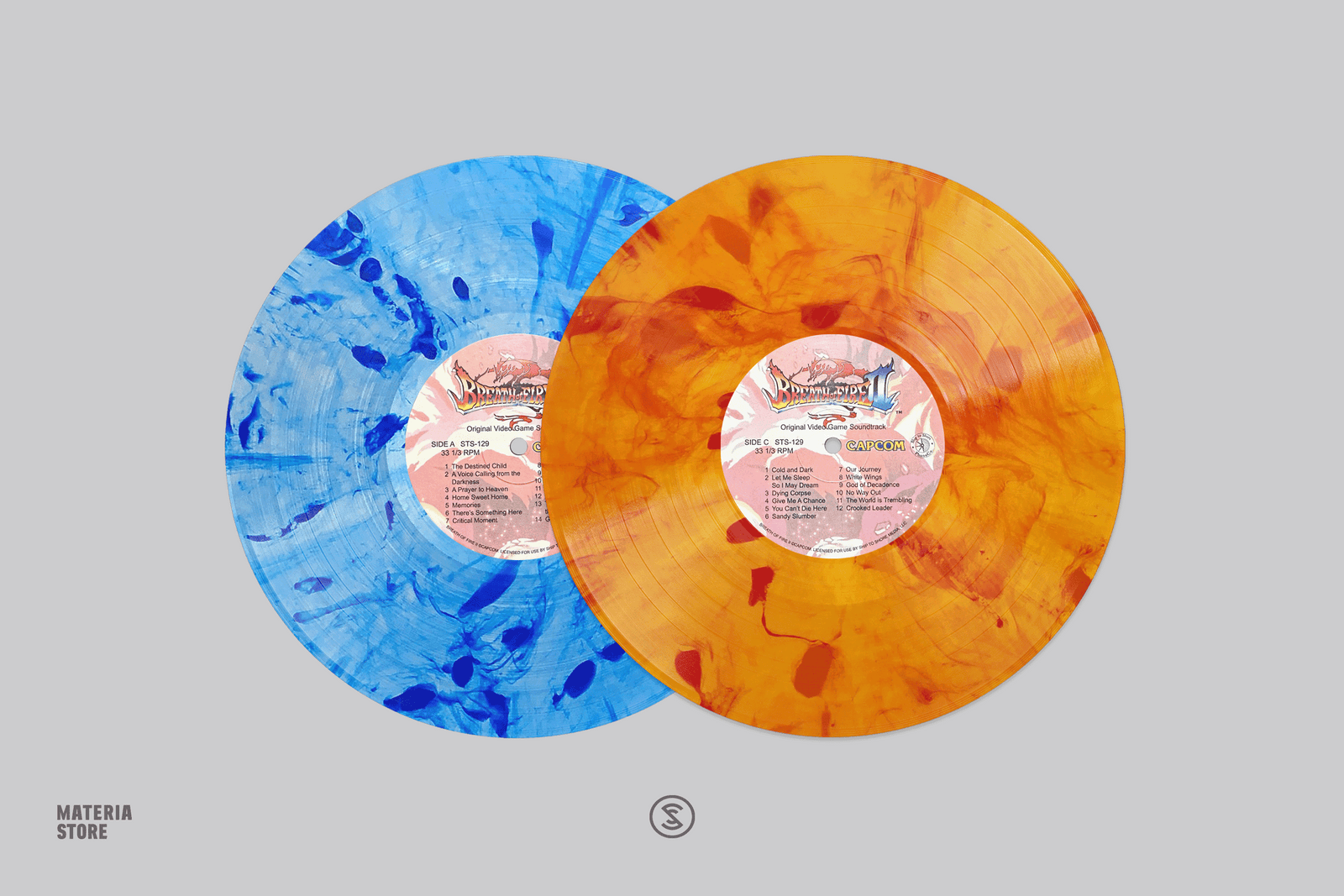 ブレスオブファイア1,2,3 限定盤 Clear Vinyl LP アナログ Breath of Fire II (Original Soundtrack) - Yuko Takehara (2xLP Vinyl Re