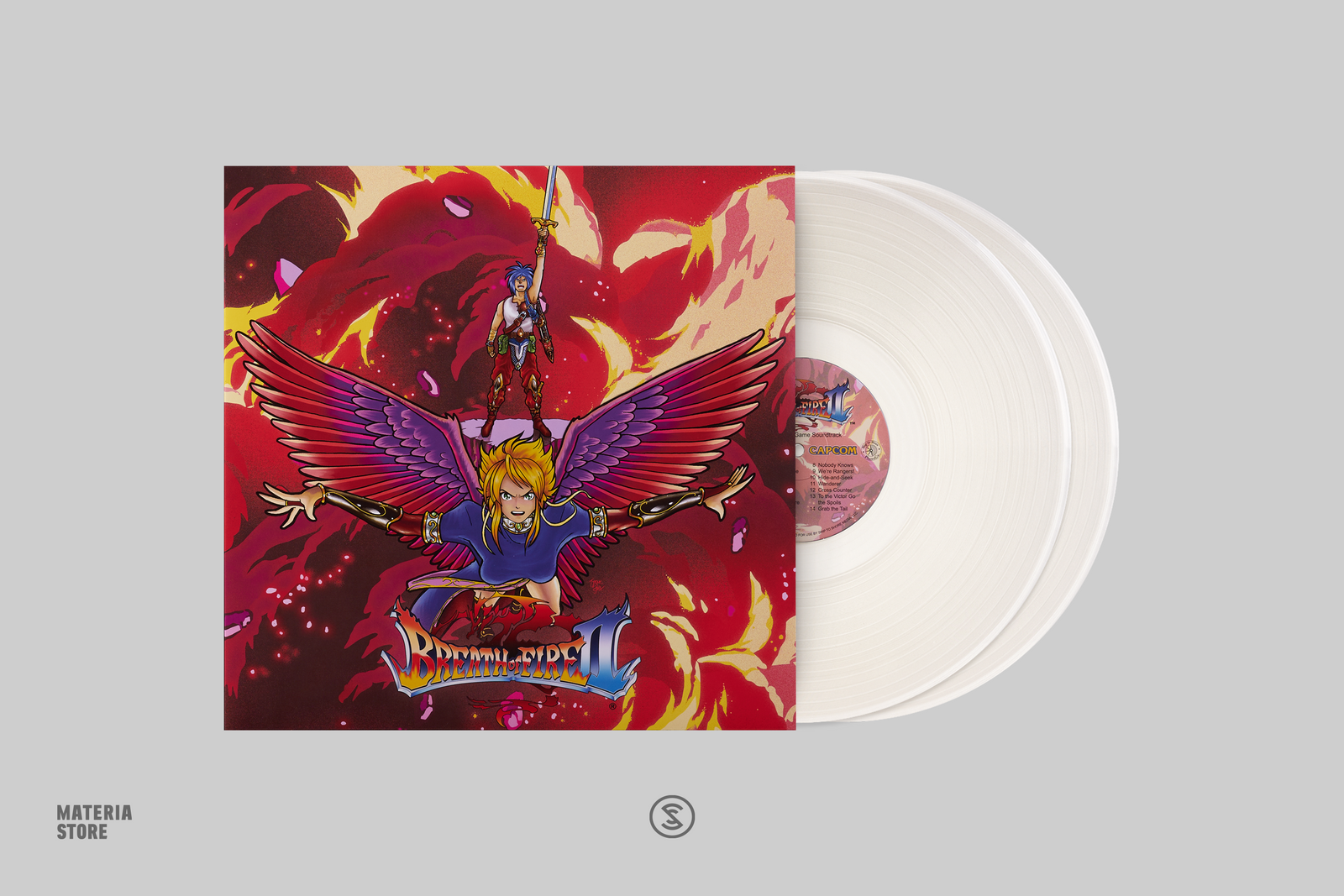 ブレスオブファイア 限定盤 Clear Vinyl LP アナログ Breath of Fire II (Original Soundtrack) - Yuko Takehara (2xLP Vinyl Re