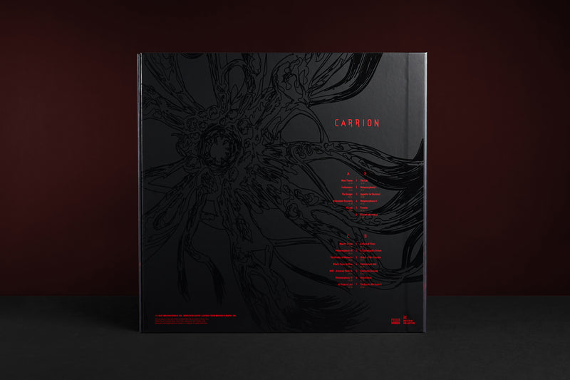 Carrion (Original Game Soundtrack) - Cris Velasco (Limited-Edition 2xLP Blood-filled Vinyl Record Boxset)
