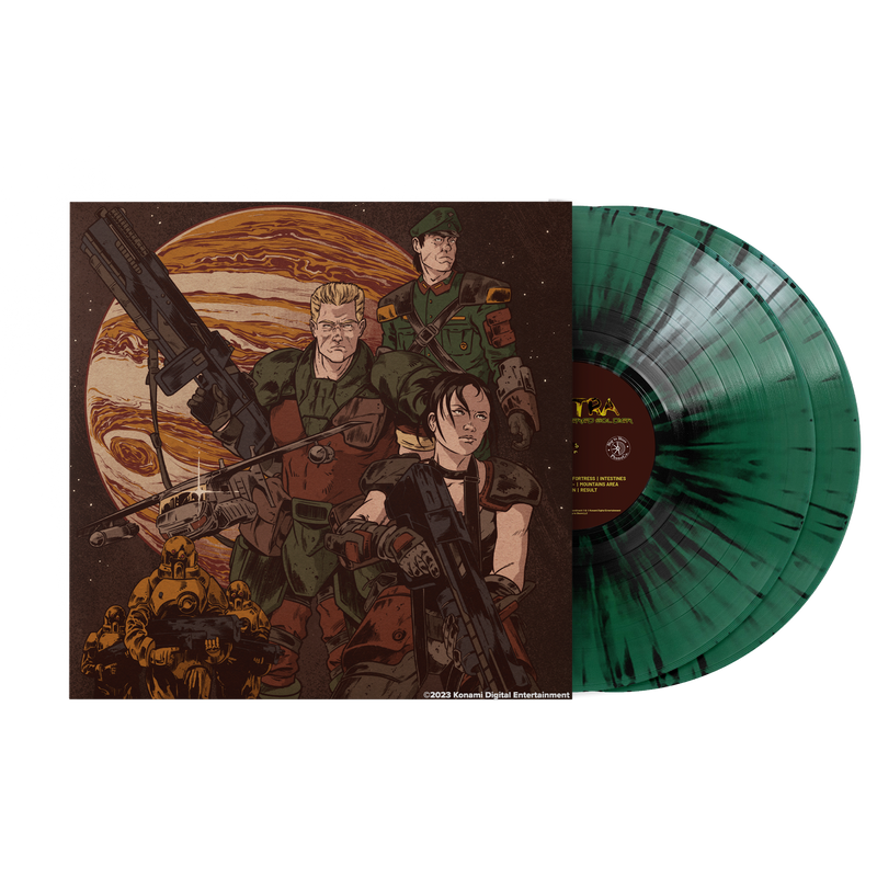 Contra: Shattered Soldier (Original Video Game Soundtrack) - Konami Kukeiha Club (2xLP Vinyl Record)