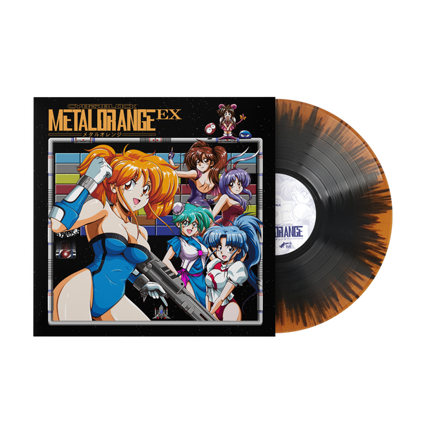 Cyberblock Metal Orange EX (Original Video Game Sountrack) (1xLP Vinyl Record)