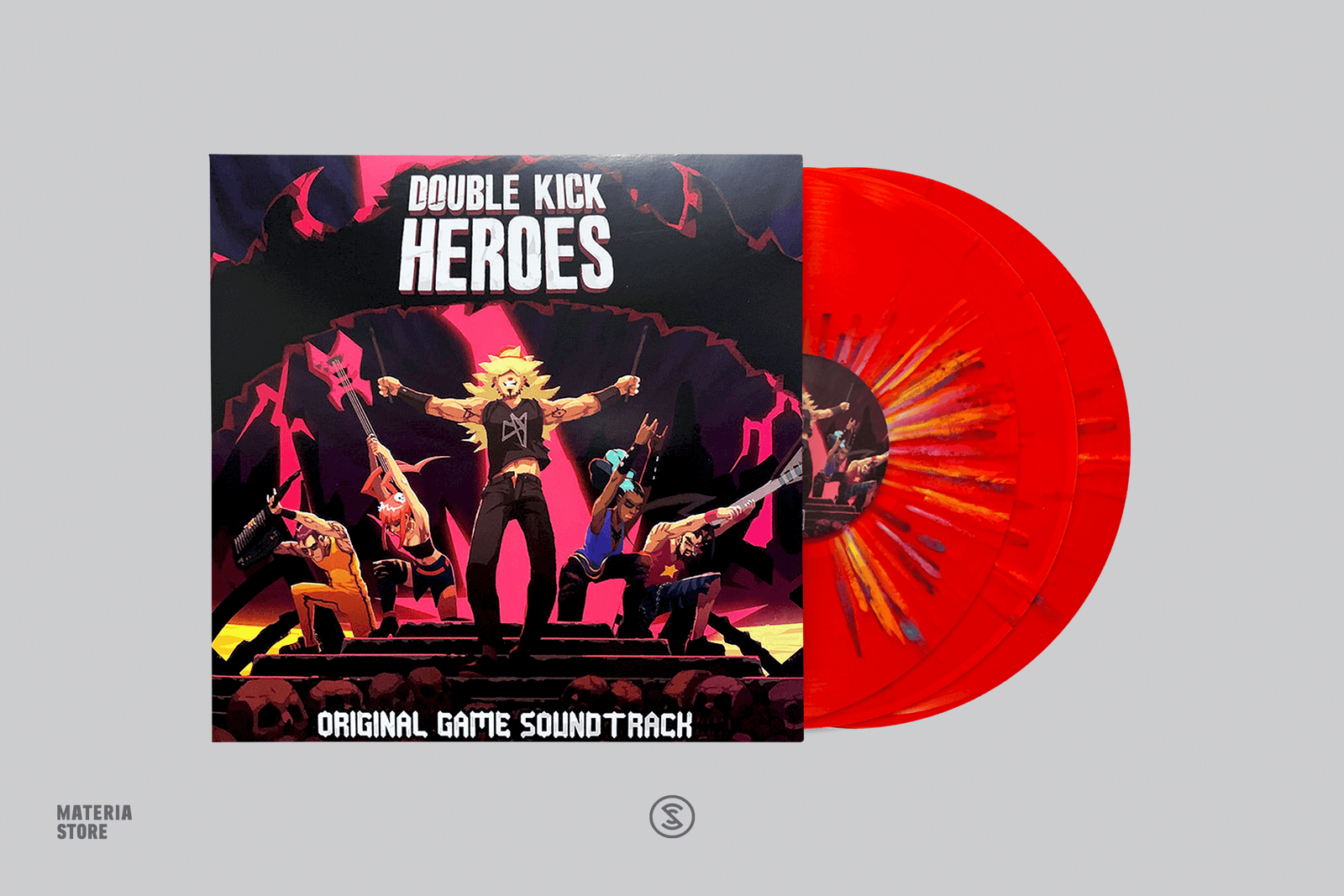 Double Kick Heroes (Original Game Soundtrack) - elmobo (3xLP Vinyl Rec