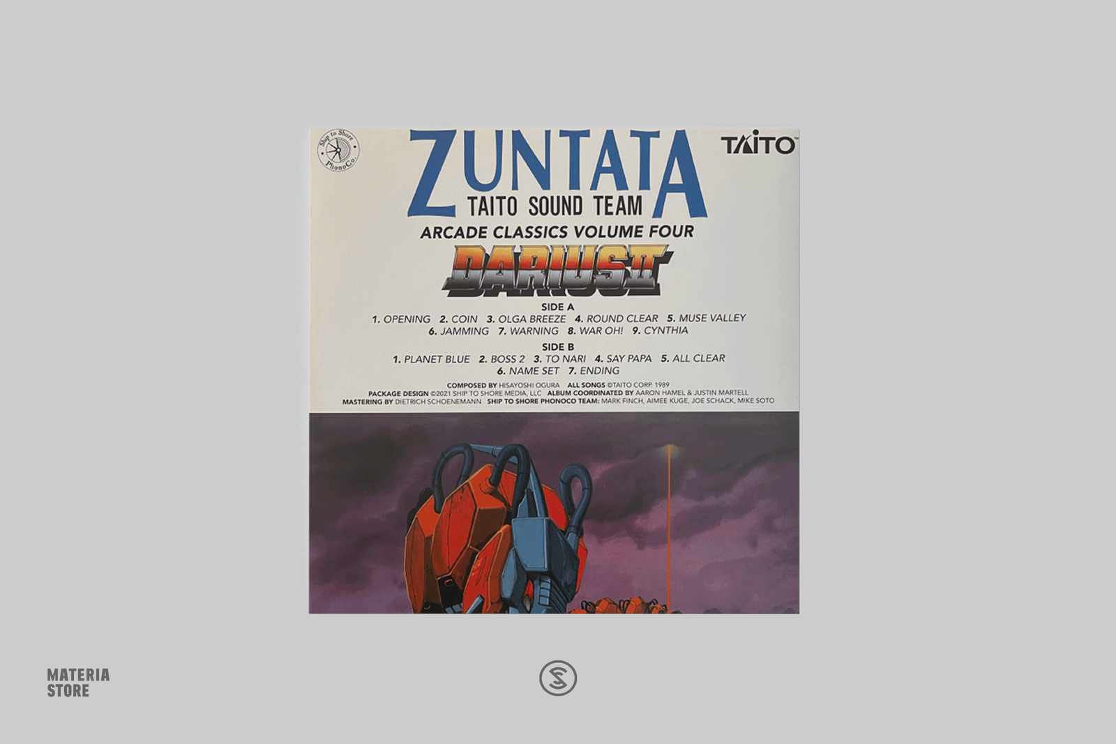 ZUNTATA Arcade Classics Volume 4: DARIUS II (Original Video Game Sound