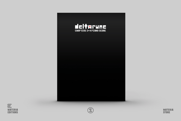 DELTARUNE Chapters 3+4 Piano Score (Sheet Music Book)