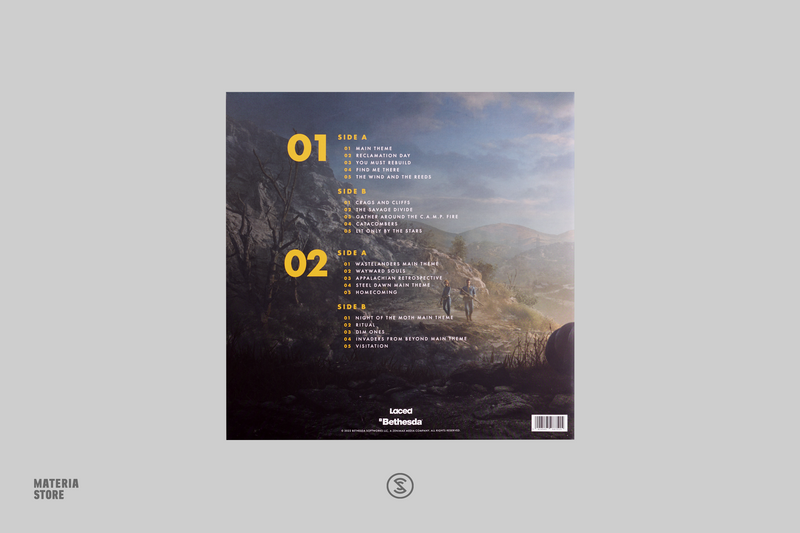 Fallout 76 Vinyl Record Soundtrack 6 LP Color Box Set VGM OST Bethesda Inon  Zur