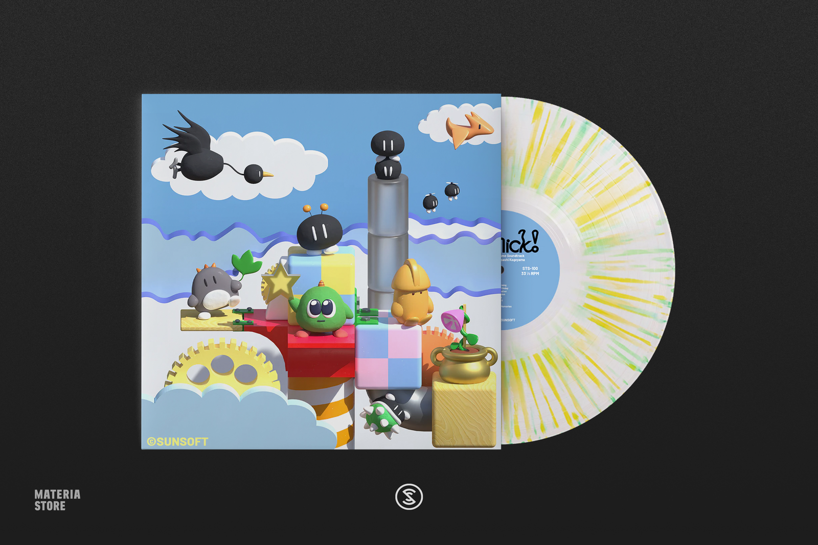 GIMMICK (Original Soundtrack) - Masashi Kageyama (1xLP Limited Edition GIMMICK (Original Soundtrack) - Masashi Kageyama (1xLP Limited Edition