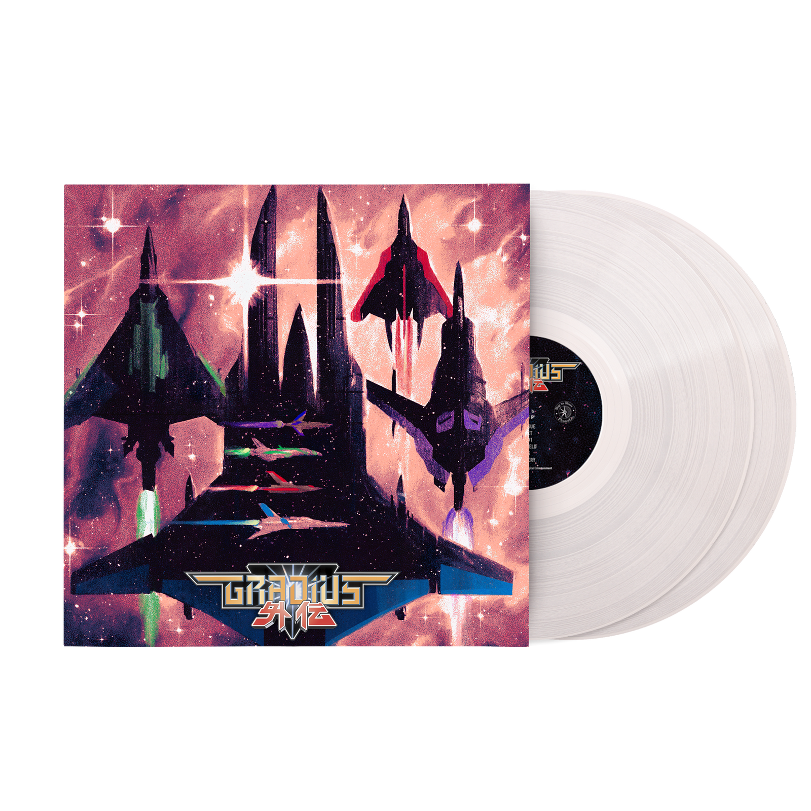 Gradius Gaiden (Original Video Game Soundtrack) (2xLP Clear Vinyl Reco