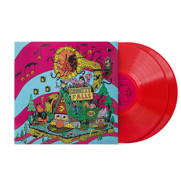 Gravity Falls 2024 - Soundtrack - Red 2LP Vinyl (iam8bit Limited Edition)