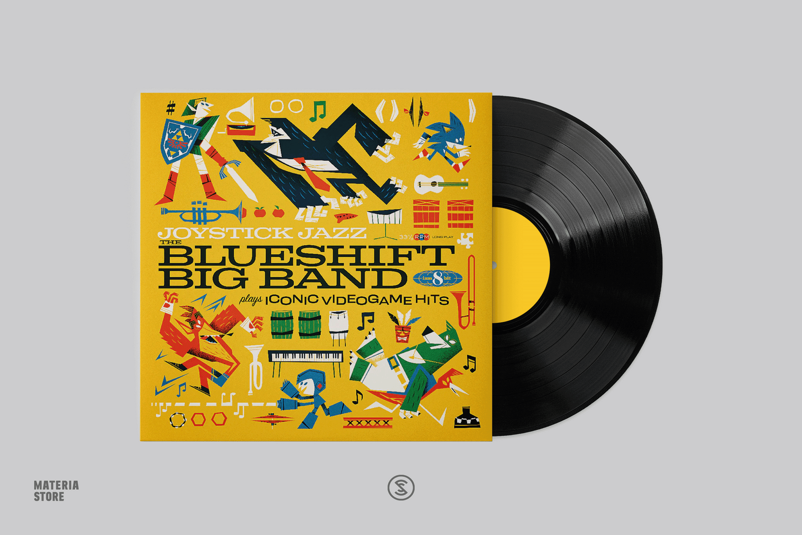 Joystick Jazz: The Blueshift Big Band Plays Iconic Video Game Hits - T