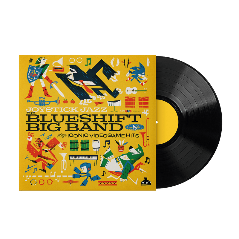 Joystick Jazz: The Blueshift Big Band Plays Iconic Video Game Hits - The Blueshift Big Band (1xLP Vinyl Record)