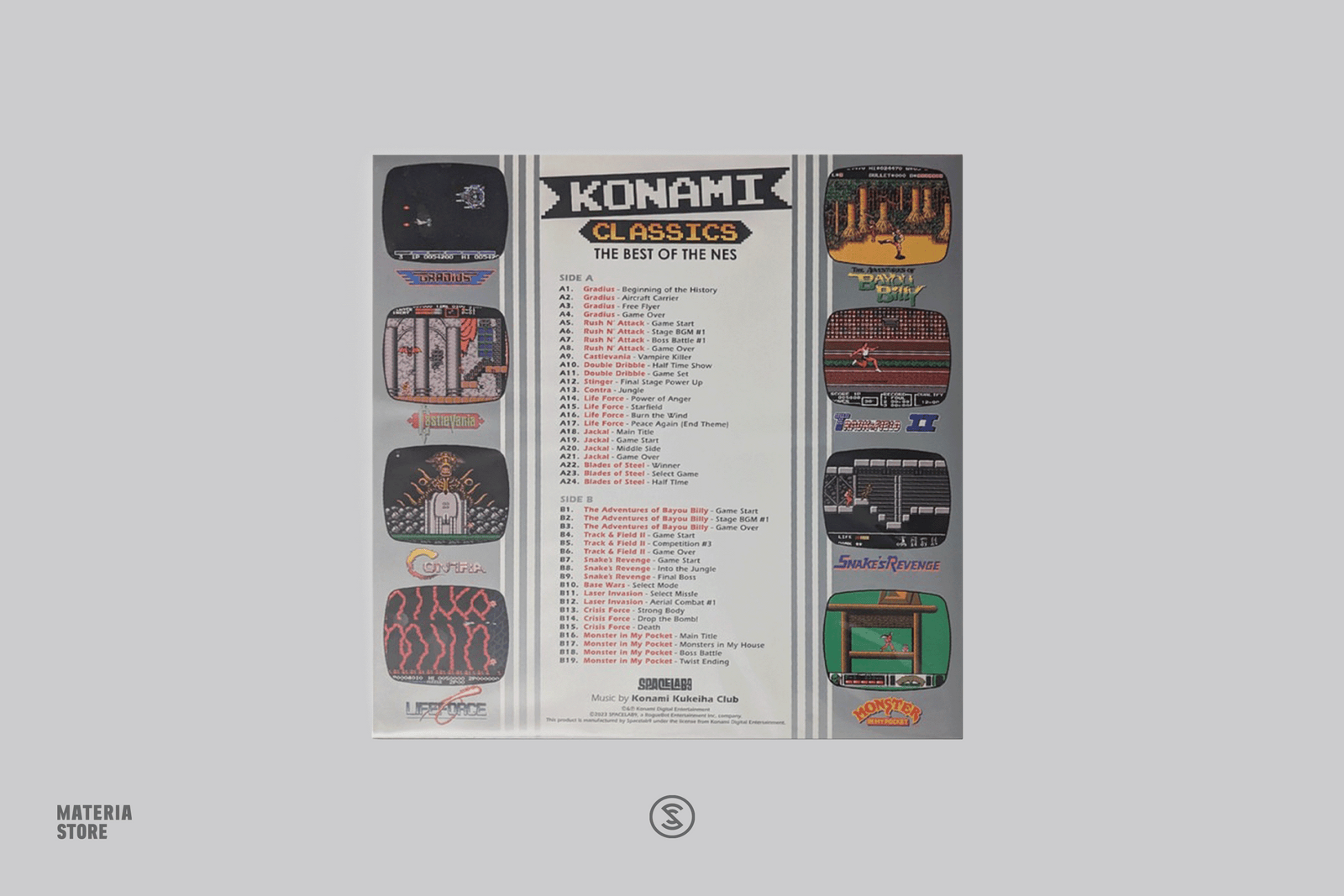 Konami Classics: Best of the NES - Konami Kukeiha Club (1xLP Vinyl Rec