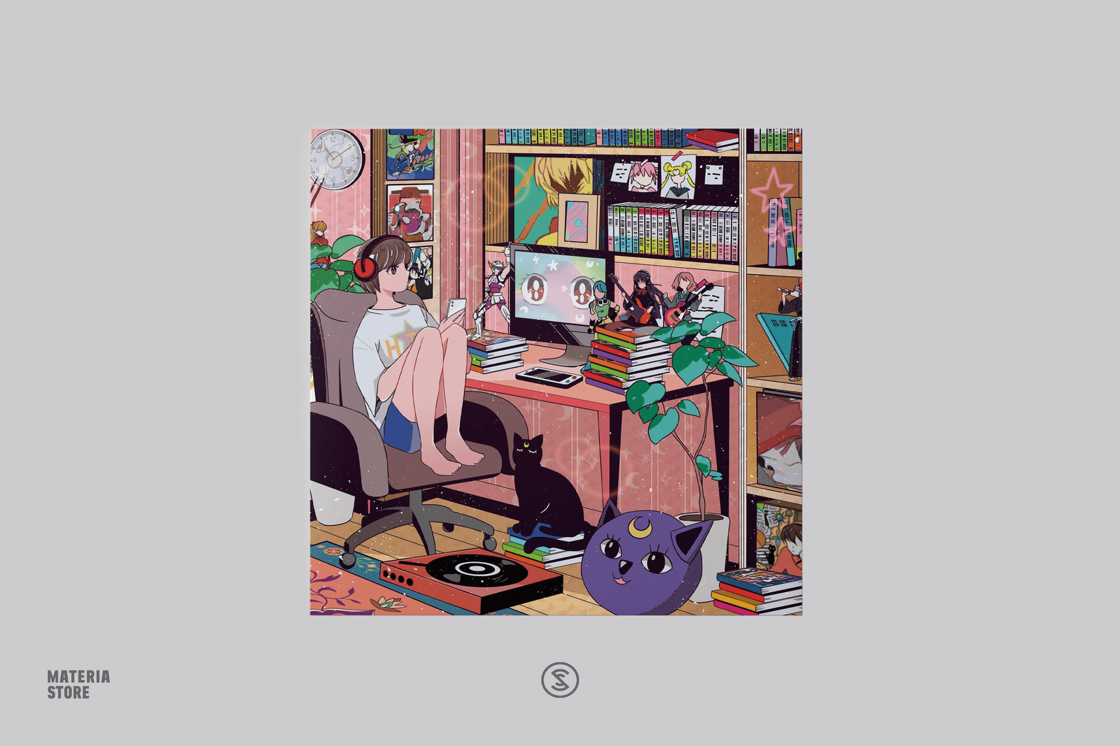 LoFi Anime - Grey October Sound (1xLP Vinyl Record) LoFi Anime - Grey October Sound (1xLP Vinyl Record)