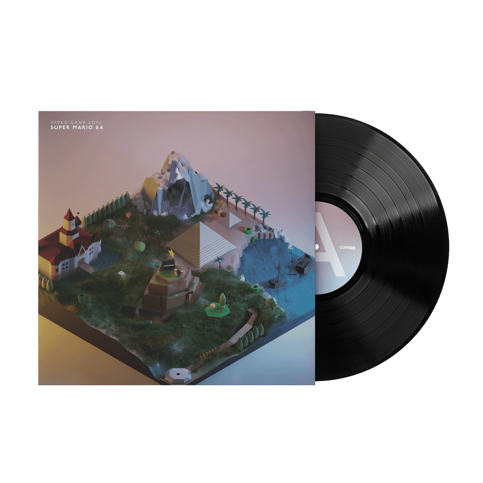 完売　入手困難　LoFi: Paper Mario (アナログレコード) Video Game LoFi: Super Mario 64 - 88bit and Save Point (1xLP Vinyl Rec