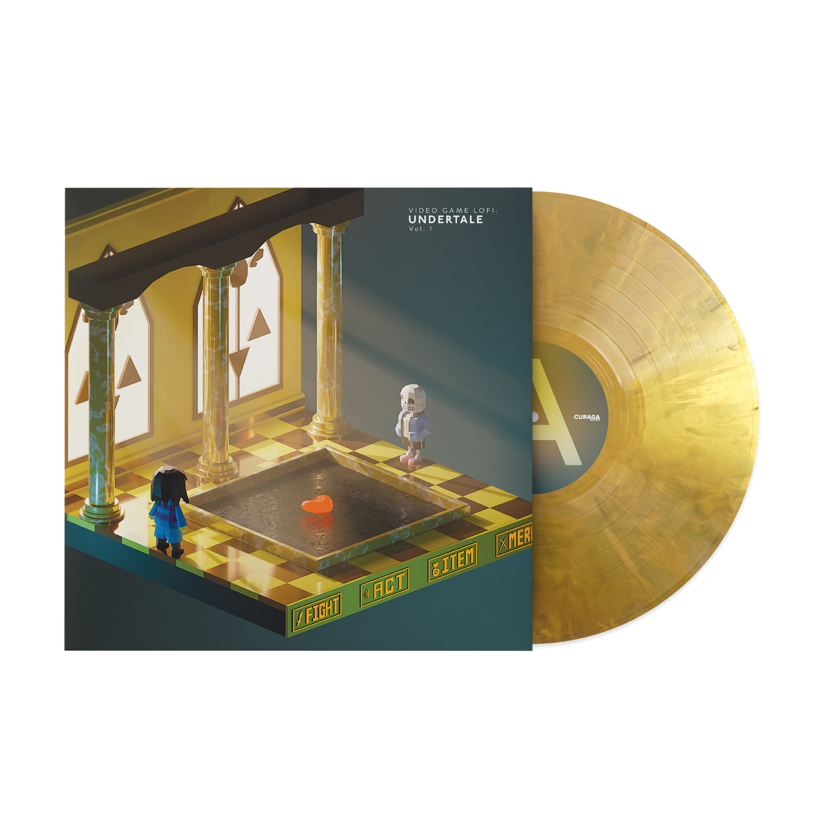 Video Game LoFi: Undertale Vol. 01 (1xLP Vinyl Record)