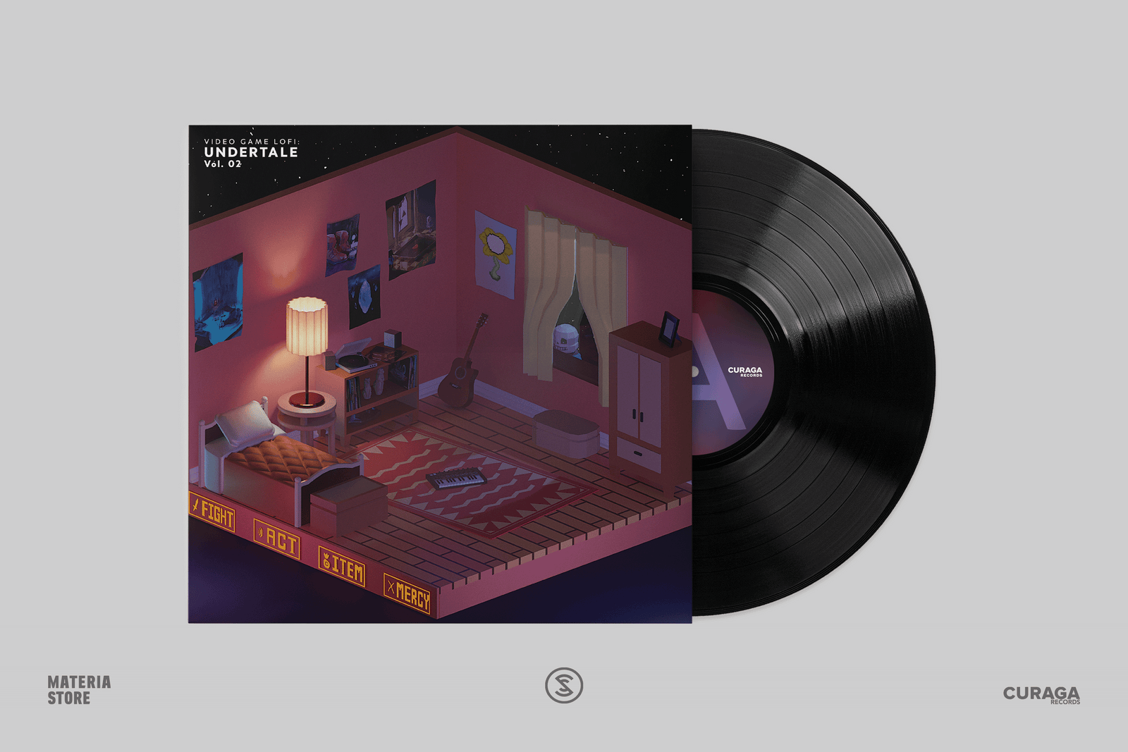 Video Game LoFi: Undertale Vol. 2 - Save Point (1xLP Vinyl Record)