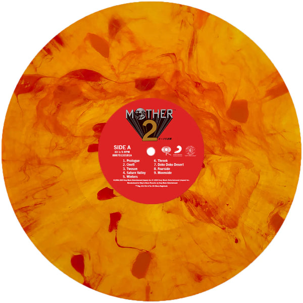 MOTHER 2: Gyiyg Strikes Back! (MOTHER2 ギーグの逆襲) - Game Soundtrack - Hirokazu Tanaka & Keiichi Suzuki (2xLP Vinyl Record) - Orange Marble