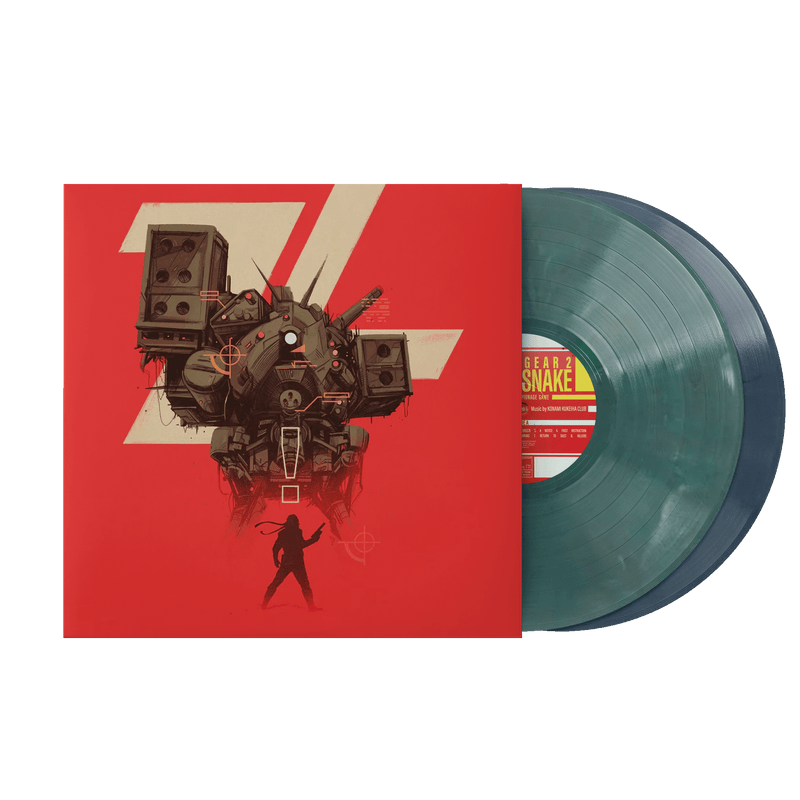 Metal Gear 2: Solid Snake (Original Video Game Soundtrack) (2xLP Eco-V