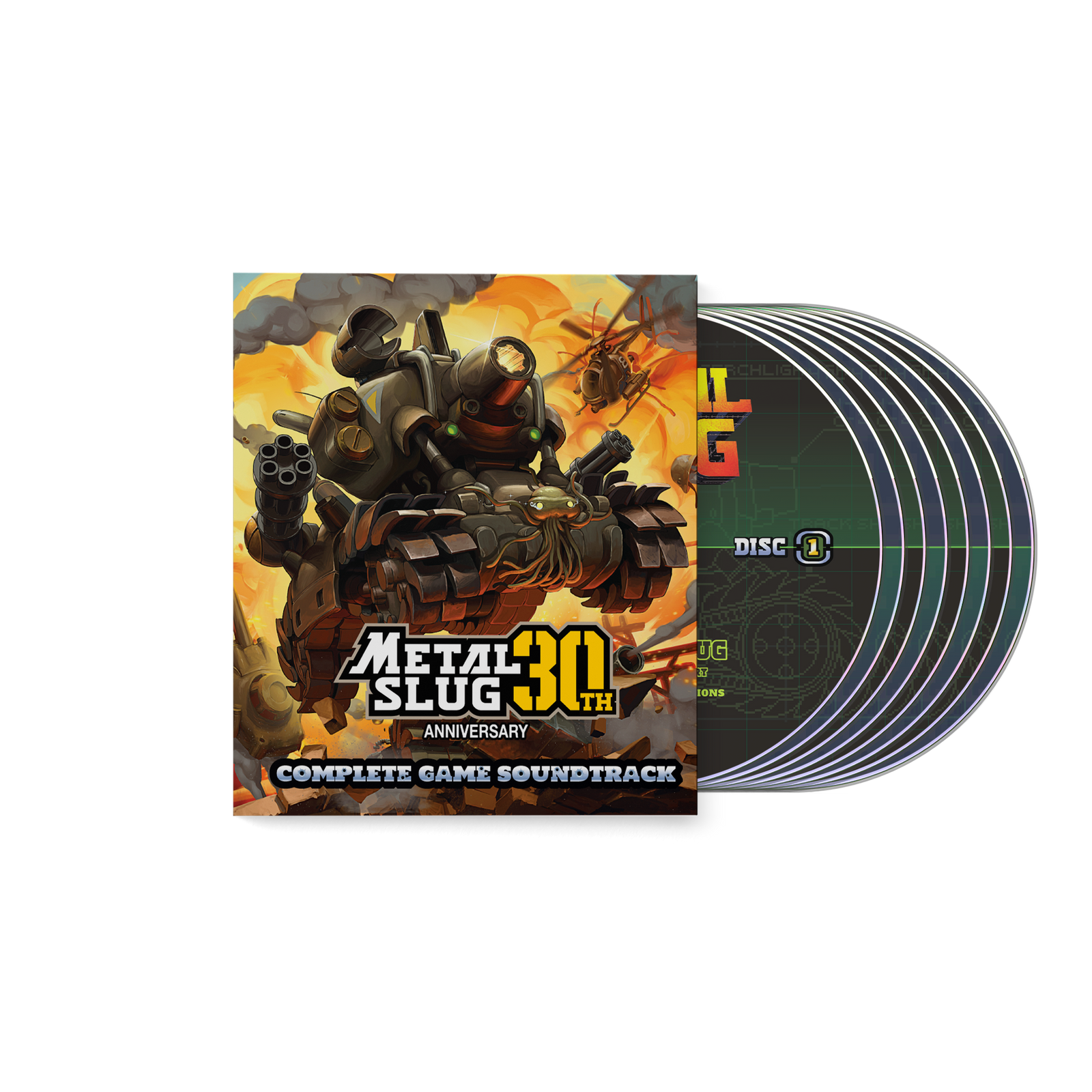 デスメタル　スラッシュメタルCDセット Metal Slug: 30th Anniversary (Complete Game Soundtrack) - SNK Sound Te