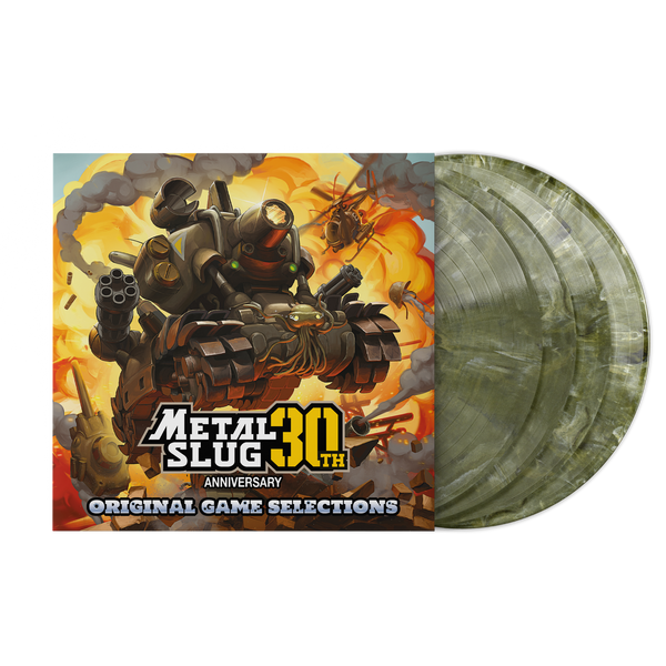 新品未使用snk l slug X ネオジオレコードLP neogeo Metal Slug: 30th Anniversary (Original Game Selections) - SNK Sound Te