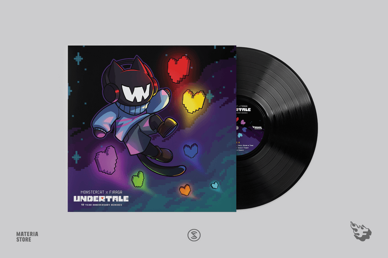Undertale レコード　LP UNDERTALE (10-Year Anniversary Remixes) (1xLP Vinyl Record)