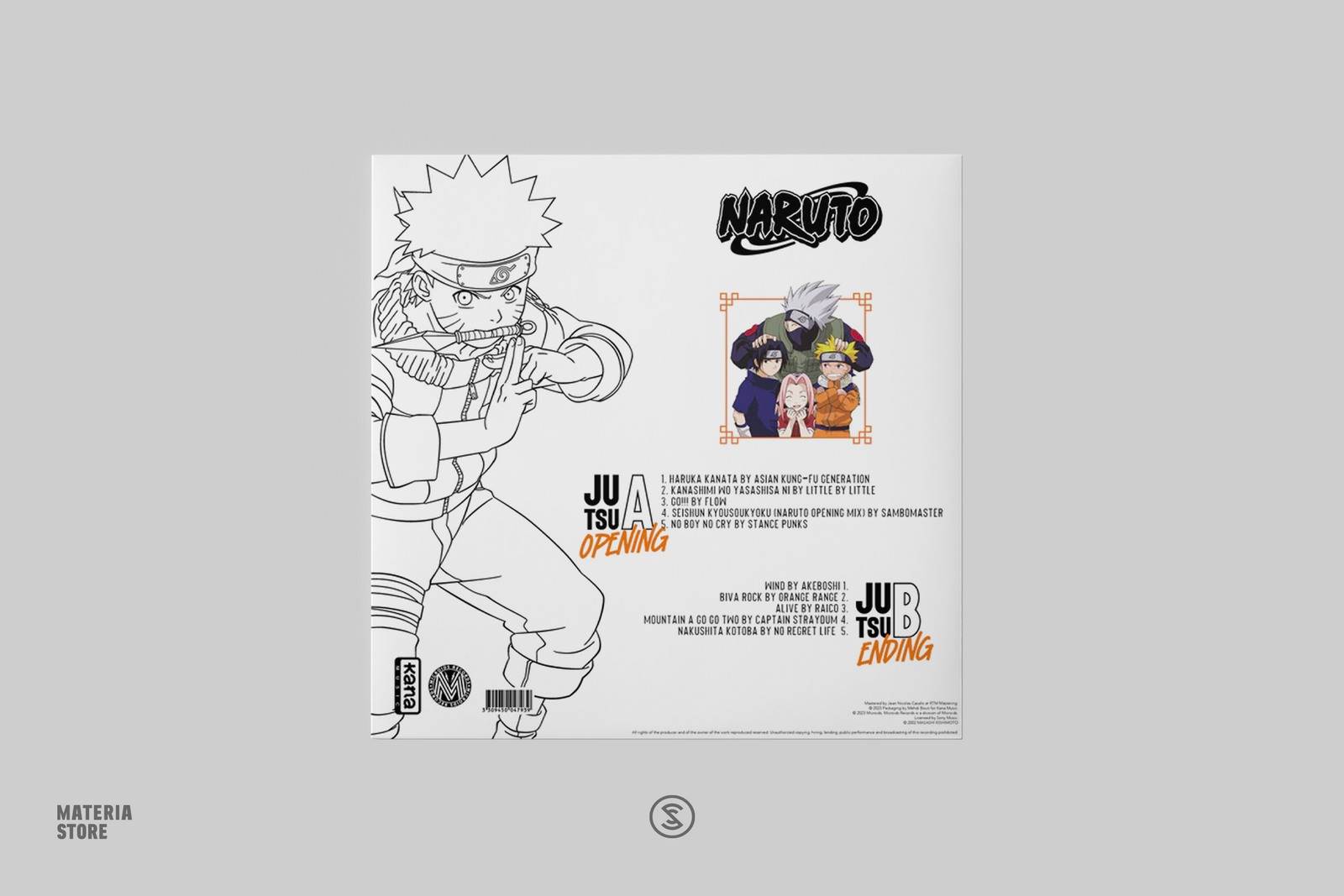 Naruto (Best Collection) (1xLP Vinyl Record) Naruto (Best Collection) (1xLP Vinyl Record)