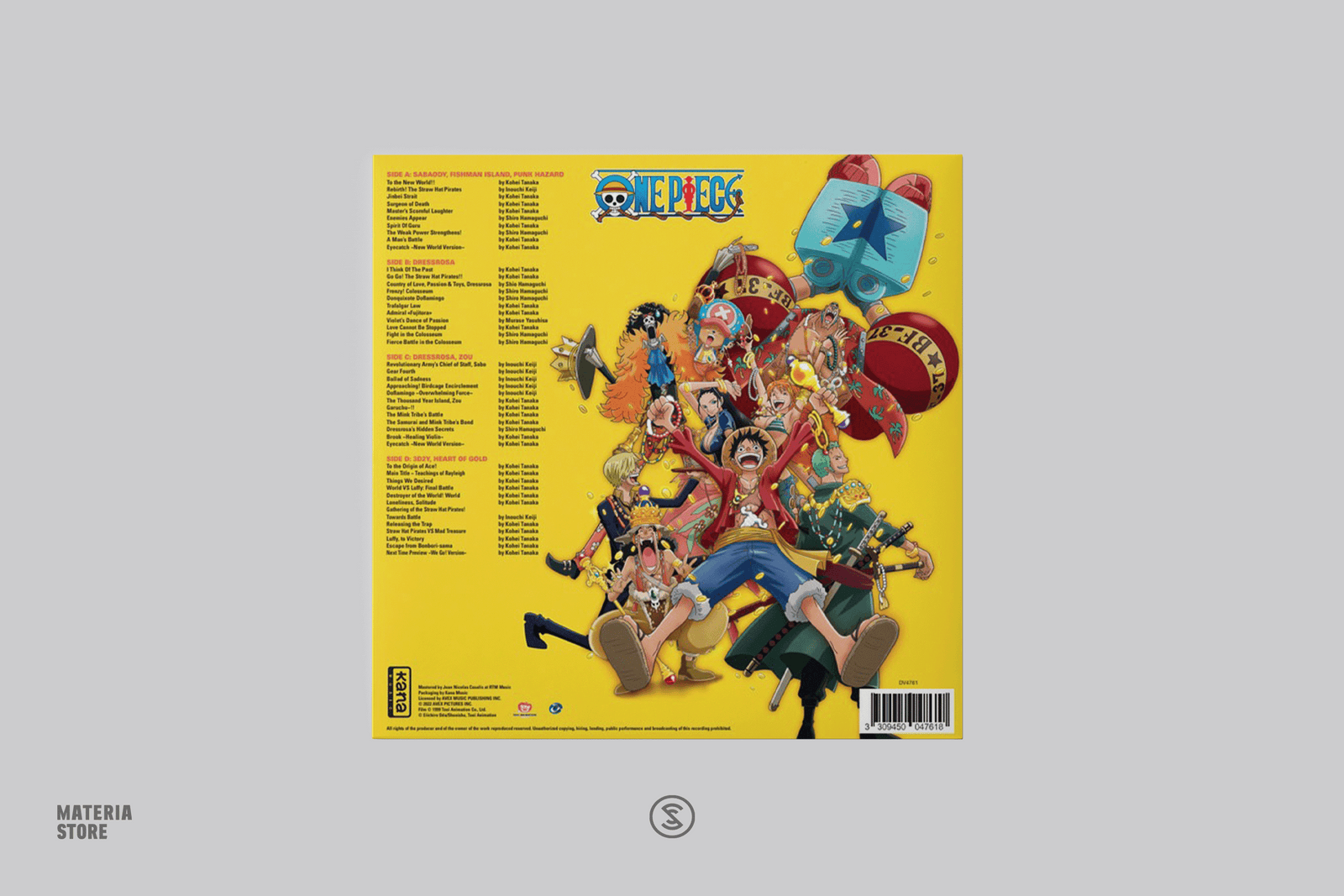 One Piece: New World (Original Soundtrack) - Kohei Tanaka (2xLP Vinyl One Piece: New World (Original Soundtrack) - Kohei Tanaka (2xLP Vinyl