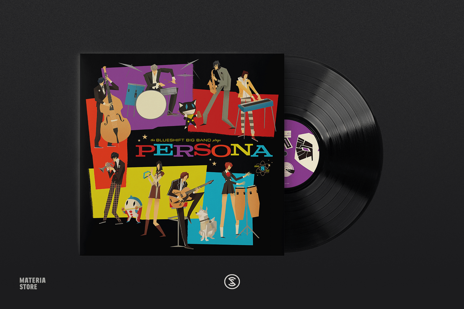 Persona 30th Anniversary Jazz Album - The Blueshift Big Band (1xLP Vin