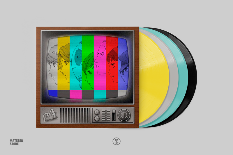 ペルソナ 4 / Persona 4 VINYL SOUNDTRACK 4XLP Persona 4 (Original Game Soundtrack) - Atlus Sound Team (4xLP Vinyl Re