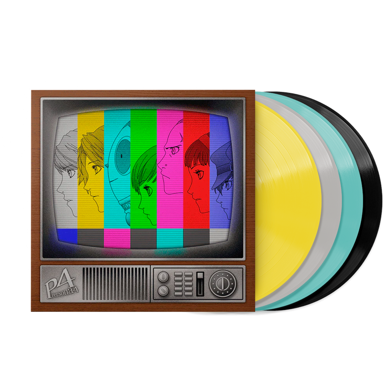 レコード ペルソナ 4 / Persona 4 VINYL SOUNDTRACK 4XLP
