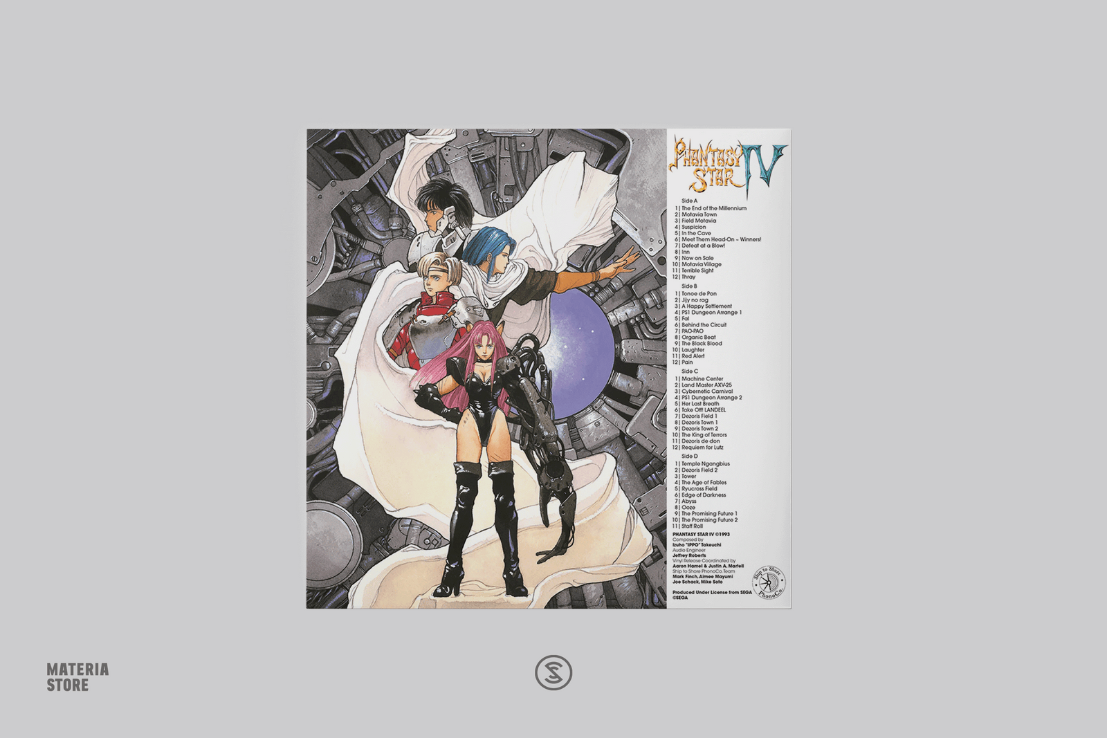 Phantasy Star IV セガ ゲーム サウンドトラック レコード Phantasy Star IV (Original Video Game Soundtrack) - Izuho Numata & Mas