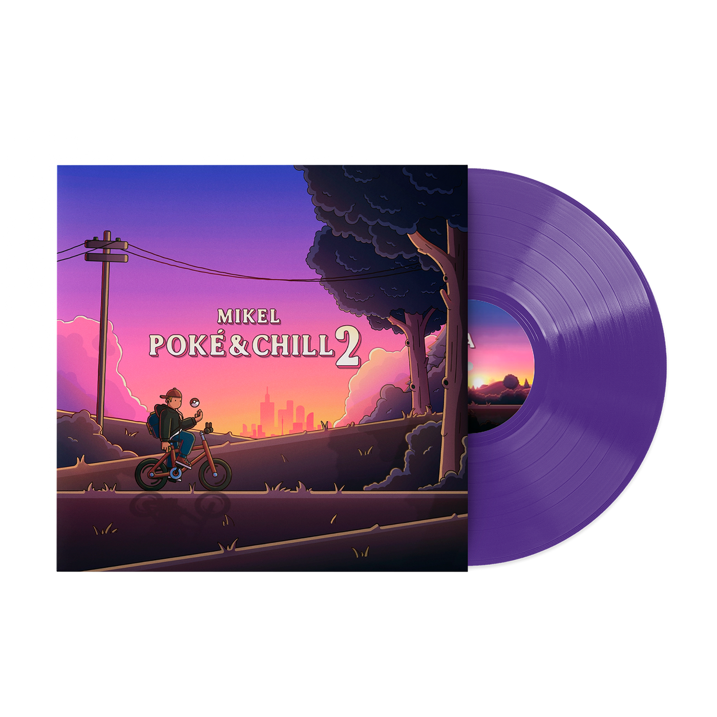 Poké & Chill 2 - Mikel (1xLP Vinyl Record - Exclusive Deep Purple Vari