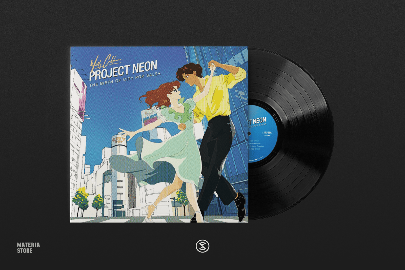 Project Neon: The Birth of City Pop Salsa - Willy Calderon (1xLP Vinyl