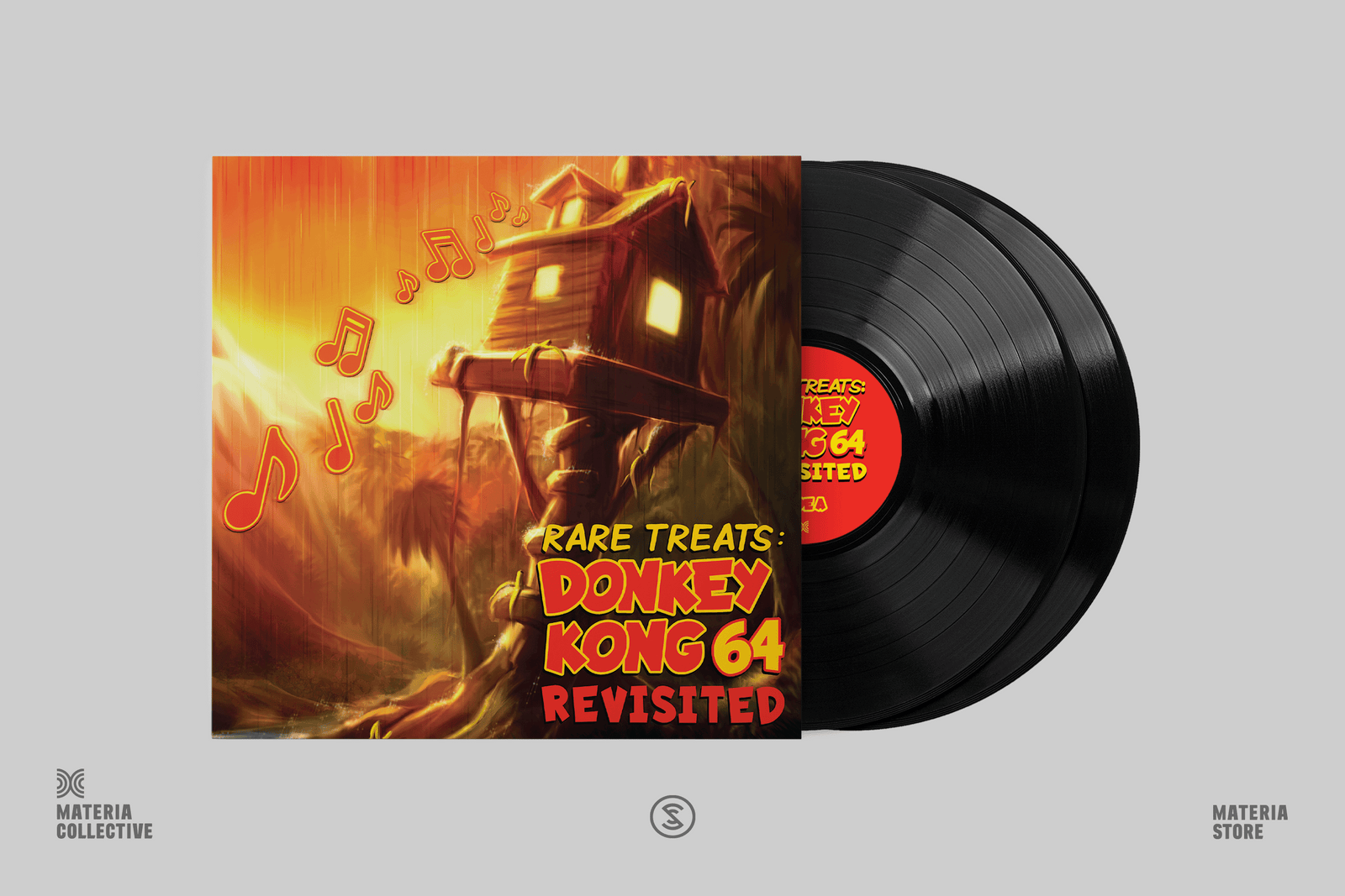 Rare Treats: DONKEY KONG 64 Revisited - Grant Kirkhope (2xLP Vinyl Rec Rare Treats: DONKEY KONG 64 Revisited - Grant Kirkhope (2xLP Vinyl Rec